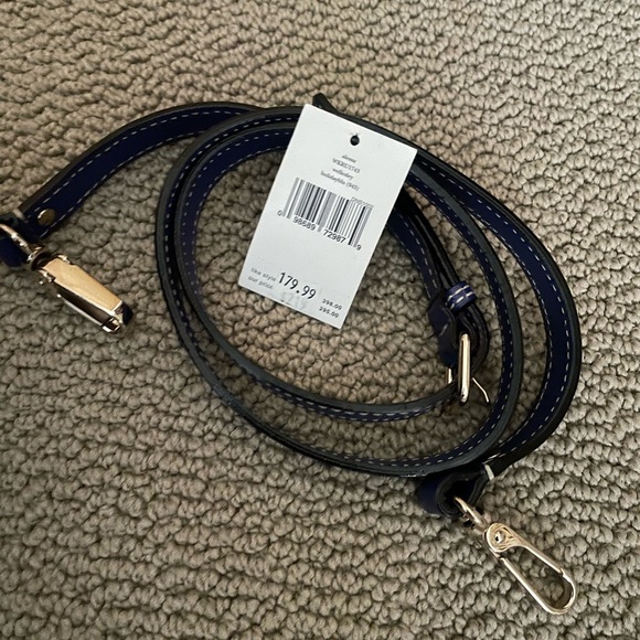 Kate Spade Wellesley Alessa Leather Purse in Blue - Picture 6 of 7